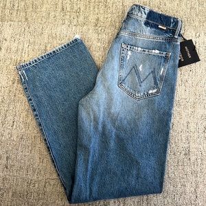 NWT Mother Tunnel Vision High Waist Wide Leg Jeans